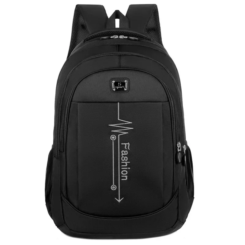 sac à dos de bonne qualité pour hommes, pochette d'ordinateur, tendance, voyage d'affaires, sac d'école de grande capacité, en vente
