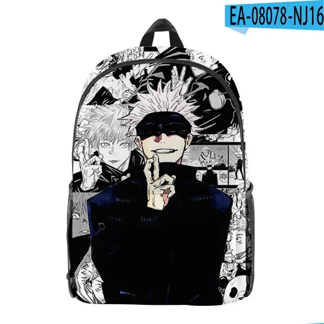 sac à bandoulière imperméable anime satoru gojo pour garçons et filles, sacs à bandoulière oxford, sac de sport décontracté, sac de voyage initié
