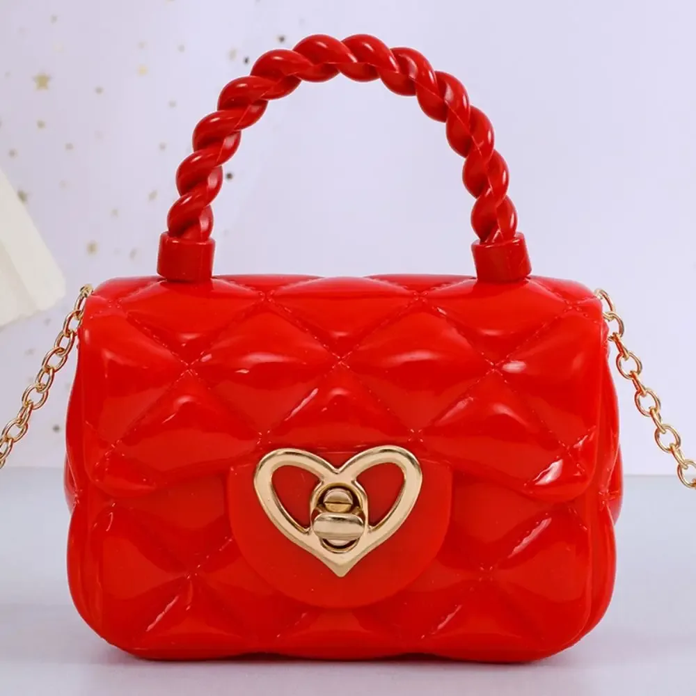 sacs à bandoulière en cuir pu pour enfants, sacs initiés par le cœur, mini porte-monnaie pour enfants, sac à msi pour filles, sac à main pour enfants, cadeaux à la mode