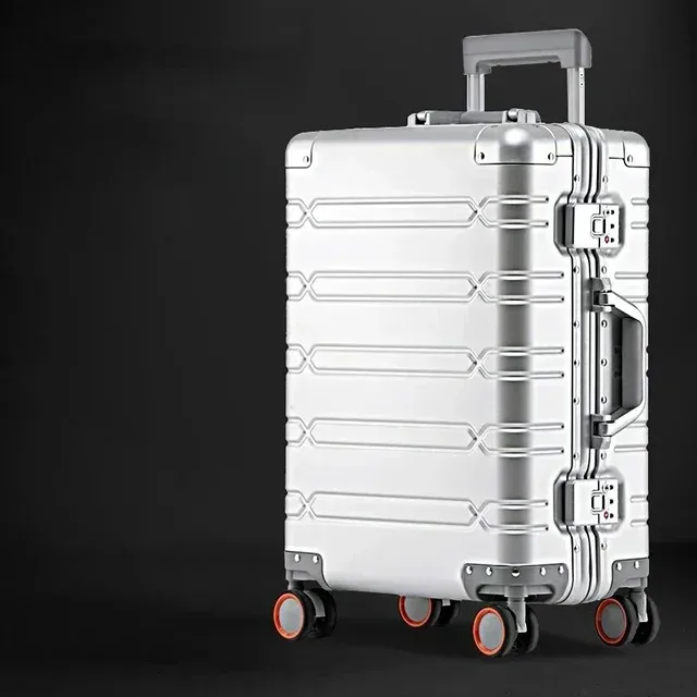 traveltrolley bagages 20 ''valise de cabine à main sacs de voyage bagages roulants valise de voyage en alliage d'aluminium-magnésium