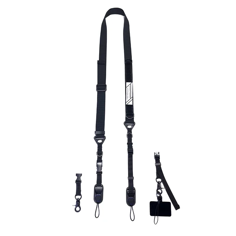 sangle de sac à bandoulière dulcrossbody multifonction, sangle de cou initiée à dégagement rapide, style techwear extérieur, appareil photo pour téléphone portable, 2025