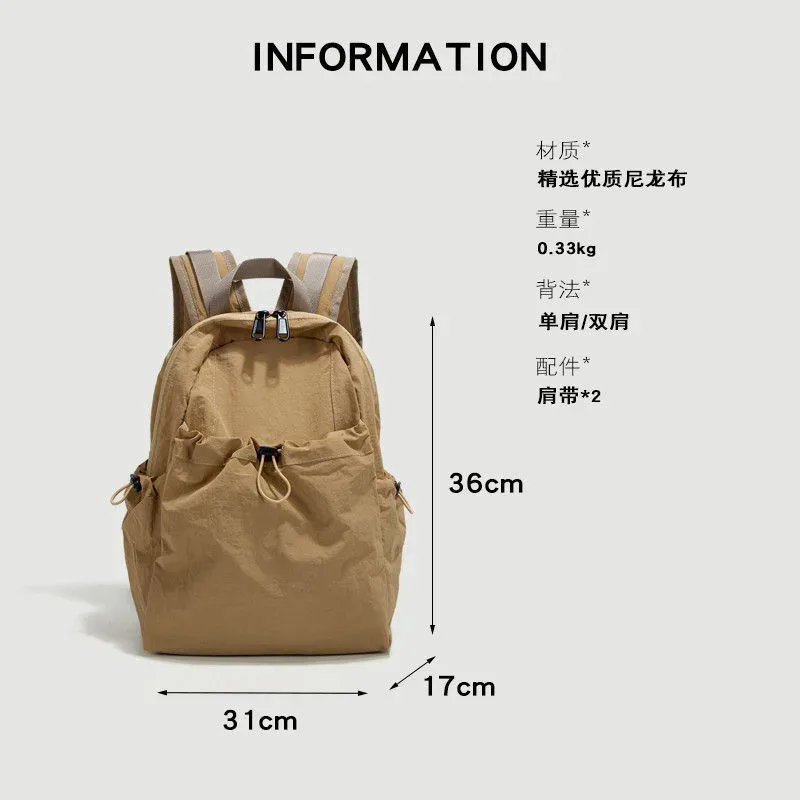 personnalité simple décontracté léger sport sac à dos pour hommes et femmes nouveau grande capacité voyage sac à dos étanche en vente