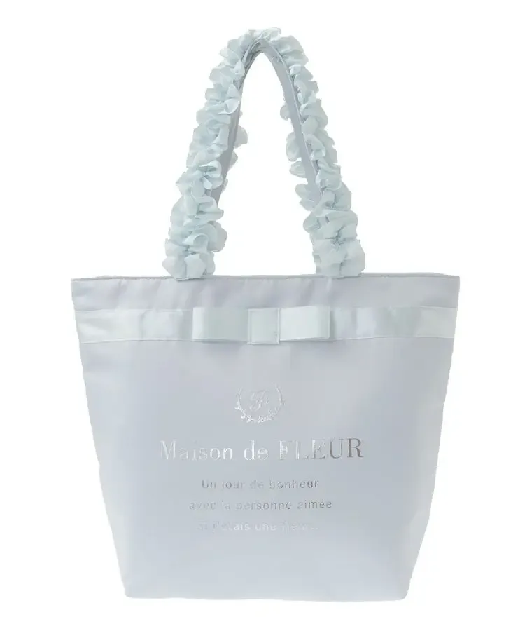 style japonais nouvelle lettre satin mignon nœud lolita portable sac fourre-tout femmes déplacements polyvalent plissé doux unique sac à bandoulière