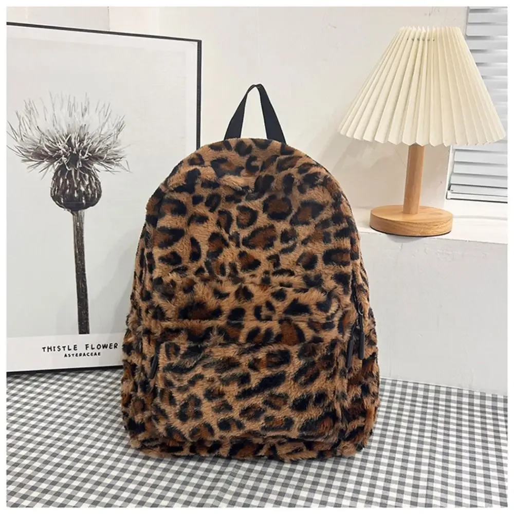 sac à dos léopard tendance, grande capacité, sac à dos mignon, léger, sac à dos pour adolescents