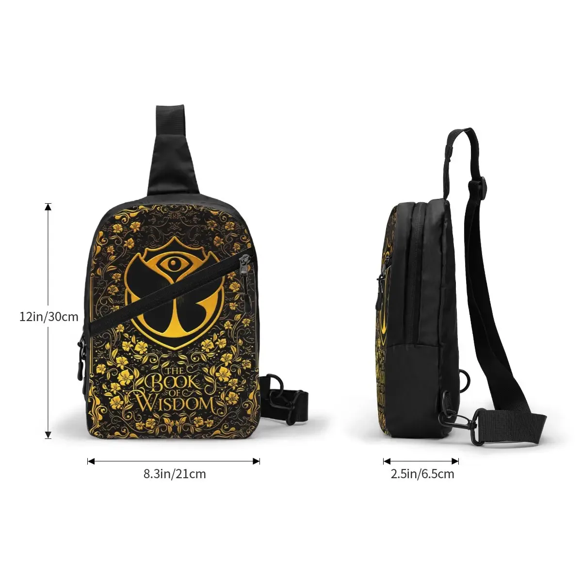 tomorrowland festival de danse électronique sling sac à dos à bandoulière hommes sac à bandoulière personnalisé pour voyage randonnée sac à dos