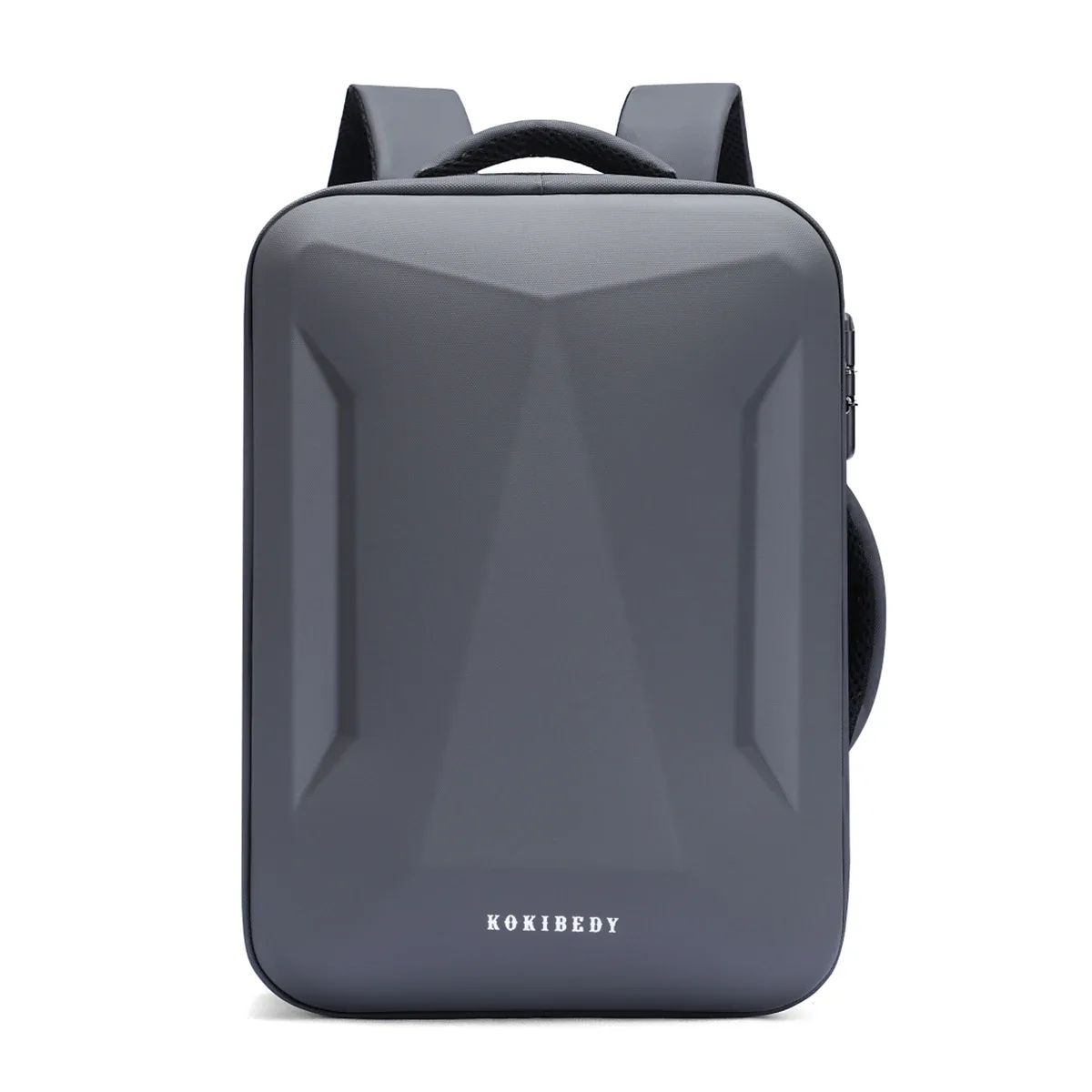 sac à dos professionnel rigide et léger avec serrure à combinaison pour homme, sac d'école grande capacité pour les voyages d'affaires, les trajets quotidiens, sac à dos de voyage pour ordinateur portable pour femme