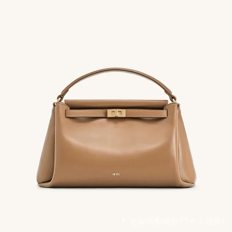 sac à main jw pei avec boucle, nouveau sac bandoulière carré pour femme 2026, sac à épaule haut de gamme de niche