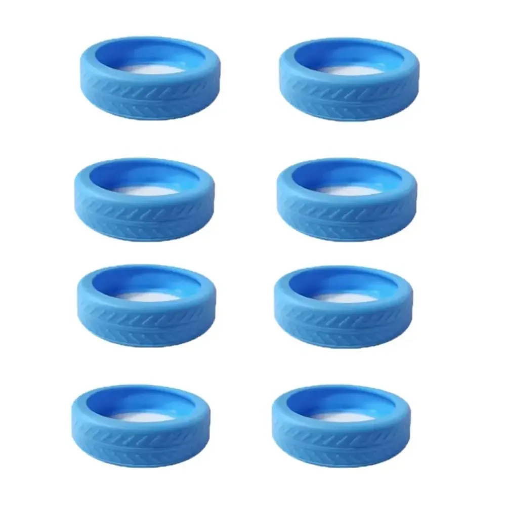 protecteur de roues de bagages en silicone avec son silencieux, juste de protection des roues de valise, sap, usure, bruit, 4/8 pièces