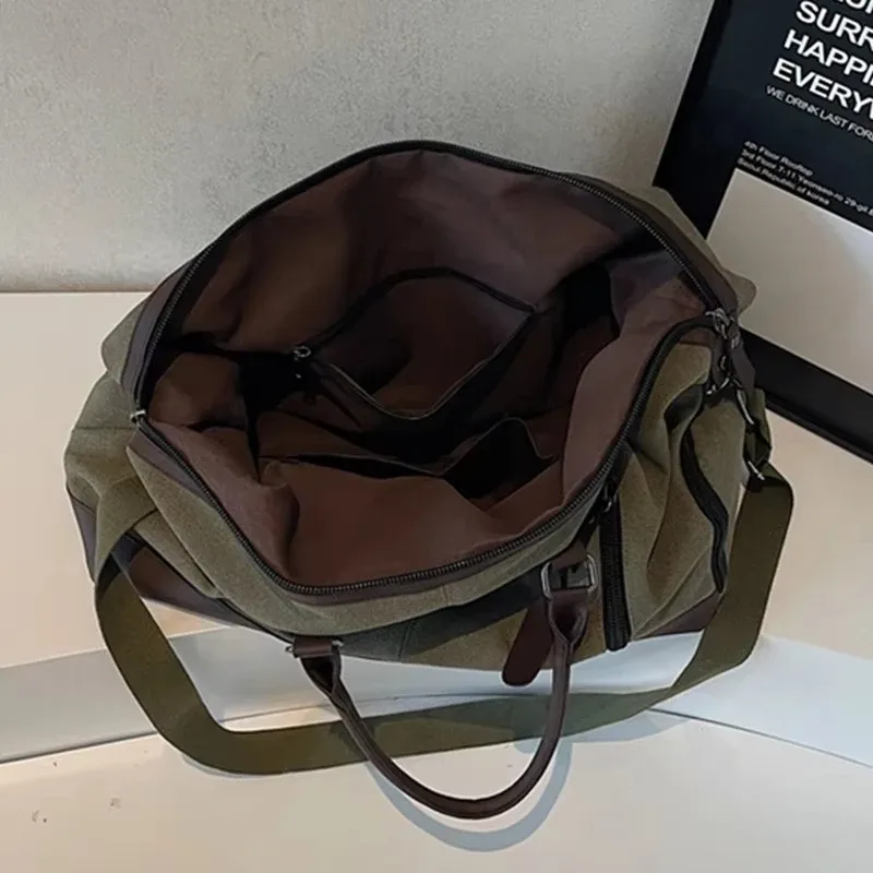 sac de voyage en toile, grand sac à bandoulière, sac de rangement pour chaussures, sac à main, bagage de voyage extérieur, sac de transport