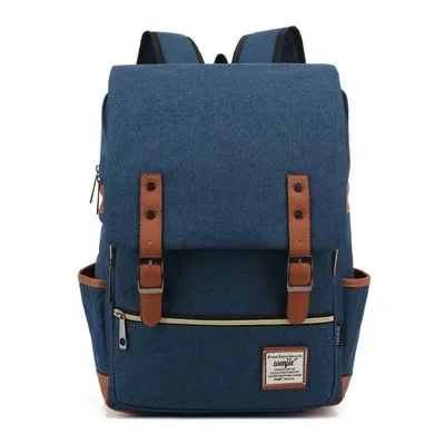 vintage unisexe oxford sacs à dos imperméables grande capacité hommes toile sac de voyage femmes étudiants livres scolaires sac à dos pour ordinateur portable