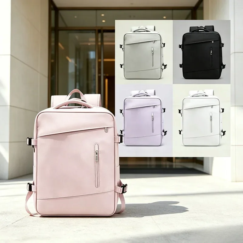 sac à dos pour ordinateur portable de taille cabine 40×20×25 cm, sac à dos de grande capacité pour les voyages en avion, les week-ends et les voyages d'une nuit