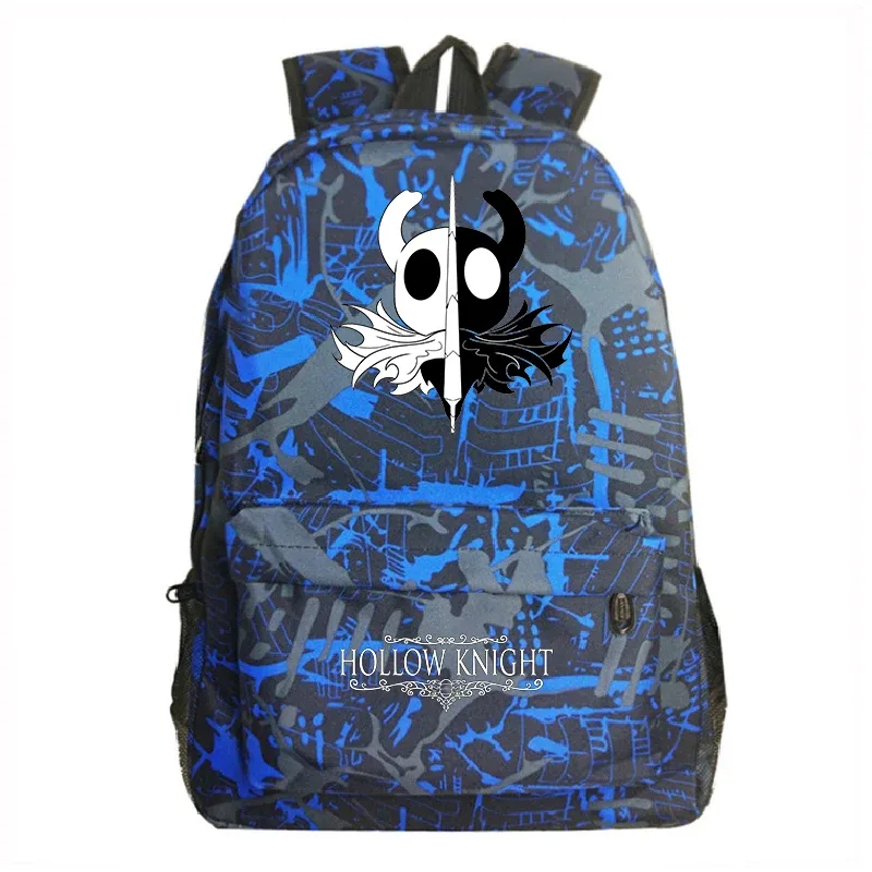 sac à dos hollow knight pour étudiants, sacs d'école pour adolescents, sacs à dos pour garçons, cartable de dessin animé pour enfants, sac à dos de voyage pour ordinateur portable, sac d'extérieur