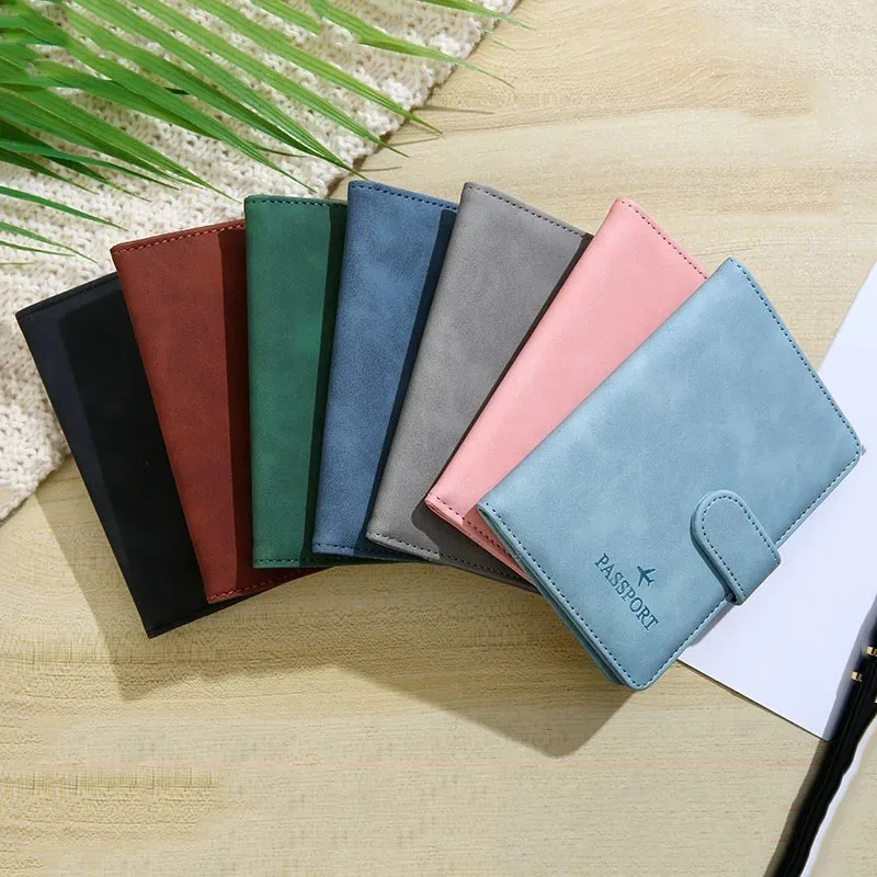 étui pour passeport rfid, porte-passeport de voyage, nouveau portefeuille pour passeport, porte-carte de crédit, portefeuille de voyage, accessoires de voyage
