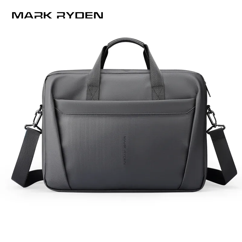 sac pour ordinateur portable mark ryden, sacoche oxford 15,6 pouces, sac messager multi-poches pour le travail et les voyages