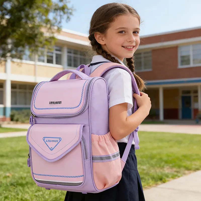 Sac à dos pour enfants, sacs d'école pour garçons et filles, cartable imperméable, sac à dos orthopédique pour l'école primaire, sac à livres, mochila infantil
