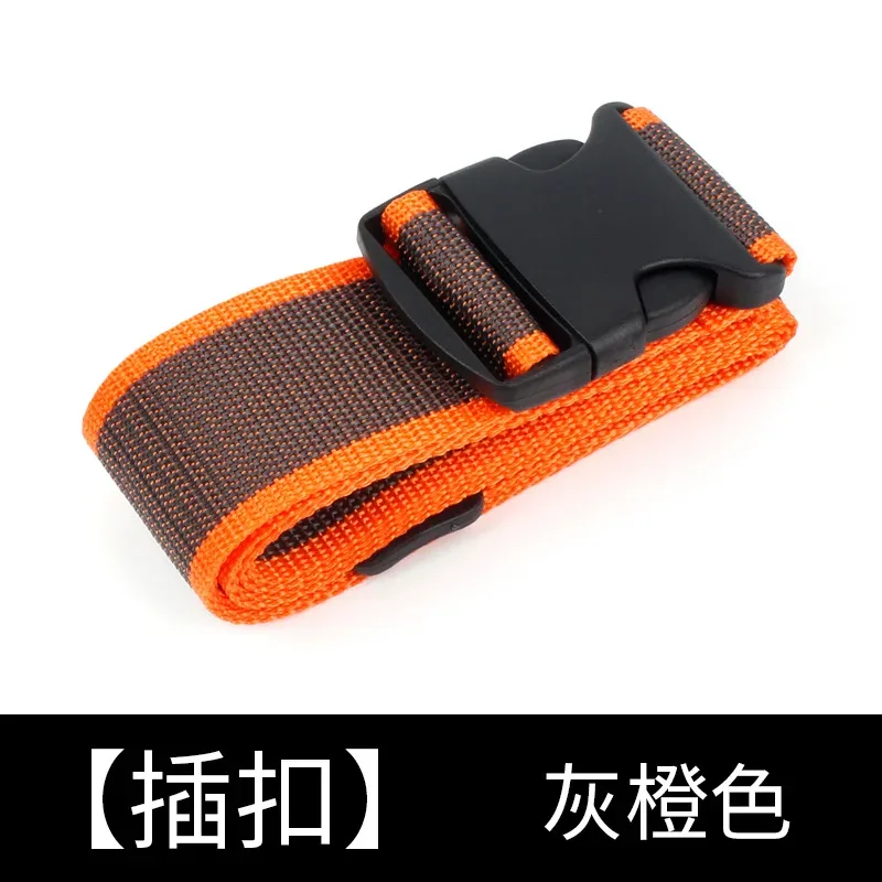 sangles de bagage droites pour valise, ceinture de bagage en polyester avec boucle de déverrouillage réglable, accessoire de voyage ﻿