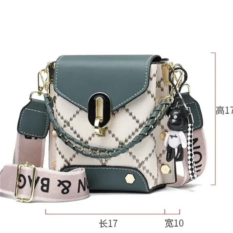 crriflz mini sac carré polyvalent tendance, sac à bandoulière pour téléphone portable pour femmes