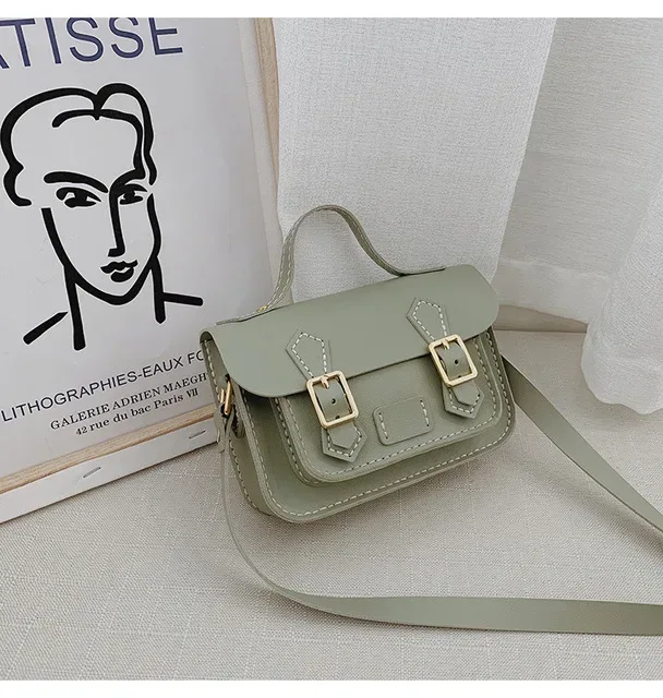 kit de matériaux de fabrication de sacs à bandoulière en cuir pu, ensemble de couture de sacs cambridge pour femmes, sac à main fait à la main, accessoires semi-finis, bricolage