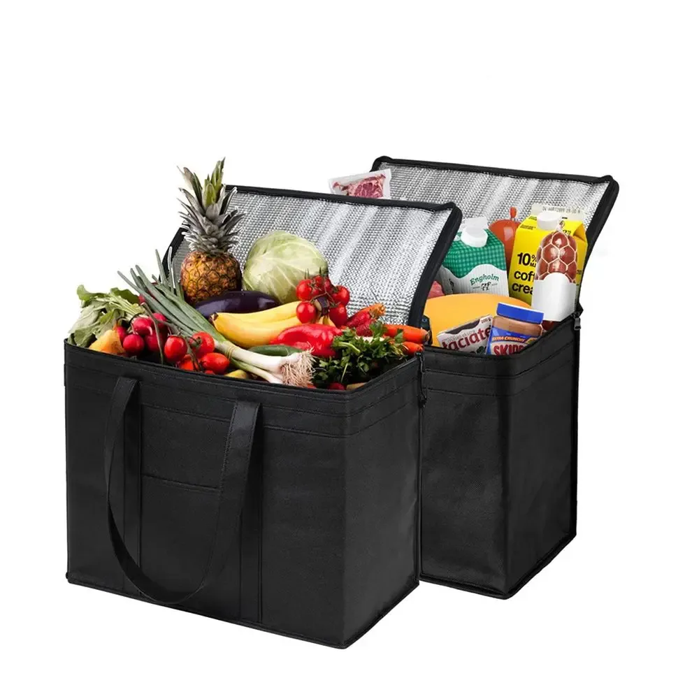 sac isotherme de camping extra large pour pique-nique, sacoche de rangement pour aliments, de voyage, pour déjeuner, isotherme à glace