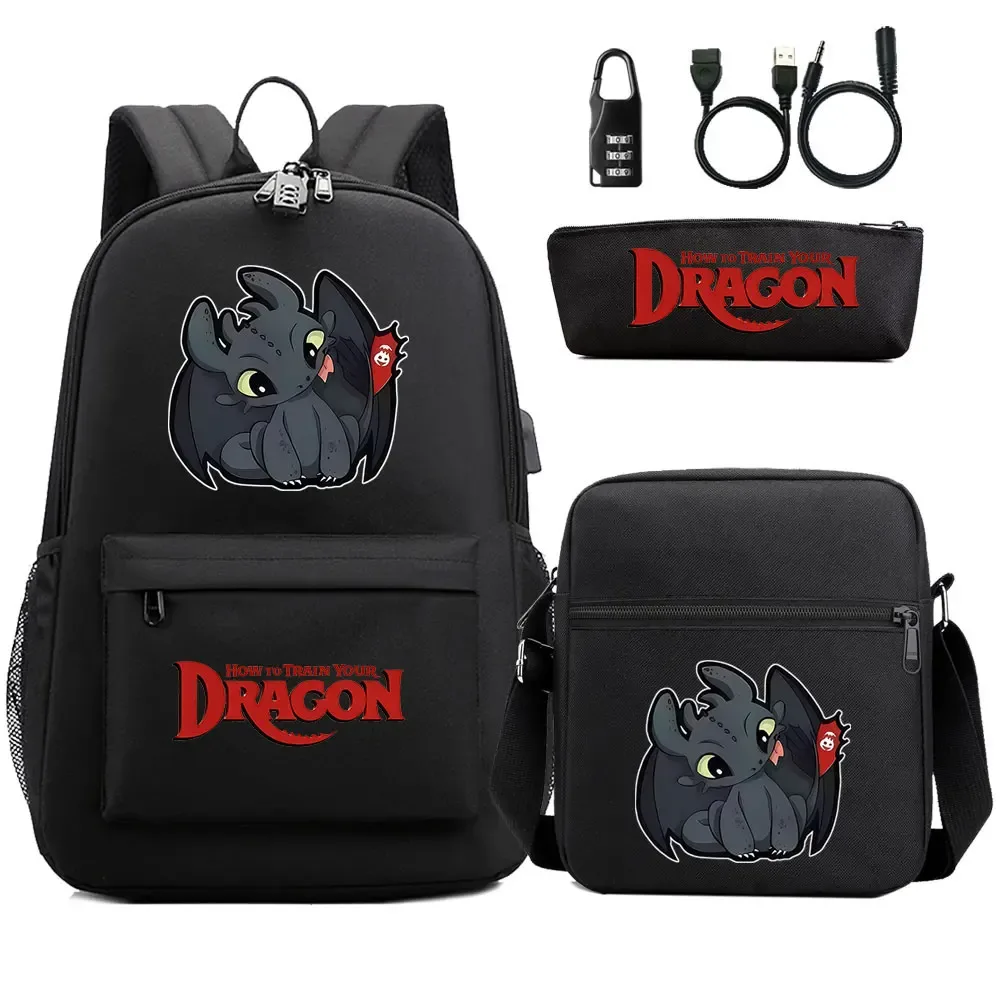 sac dos oxford université logo how to train your dragon motif dragons poche téléphone portable bandoulière arquée fermeture éclair usage enfant voyage