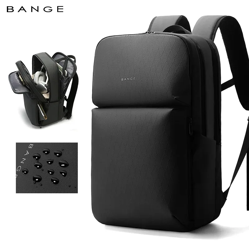 sac dos oxford université polyester noir bandes latérales poches grandes capacites eau preuve voyage ordinateur portable
