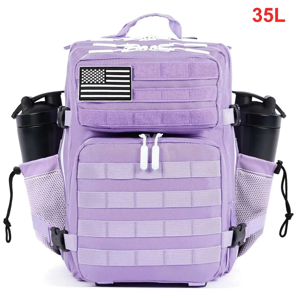sac dos oxford université vert pastel bandes noires poche lateral ceinture air fonction voyage randonnée camping attributs modulables impermeabilite