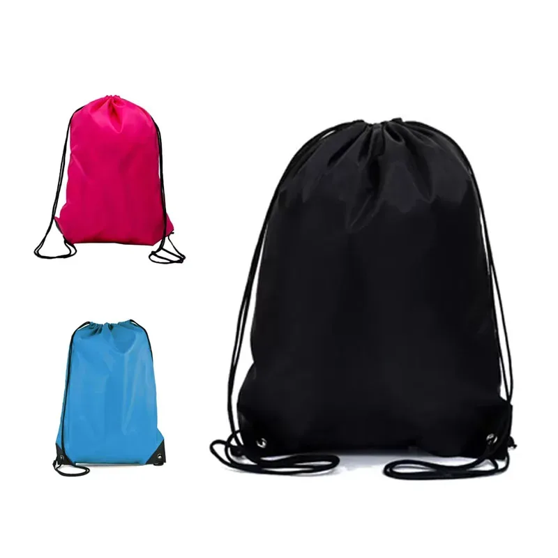sac à dos léger à cordon de serrage, sac portable à cordon, parfait pour la salle de sport, la plage, les voyages, l'école, les activités sportives et les activités quotidiennes