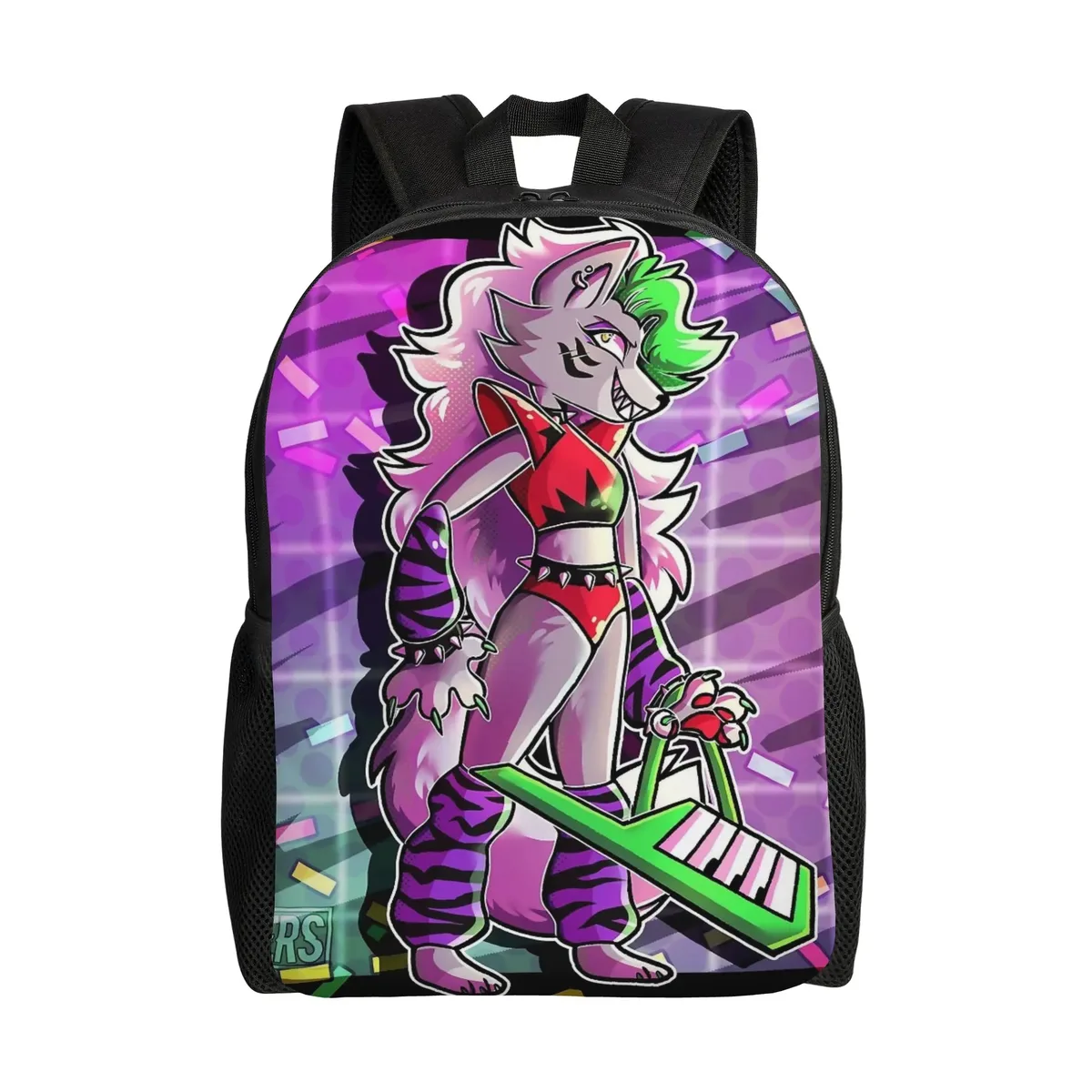 sac à dos foxy fnaf it's me cool, cadeau pour le lycée, la randonnée, les voyages, sac à dos de jeu freddy pour hommes et femmes, sacs en toile pour l'université