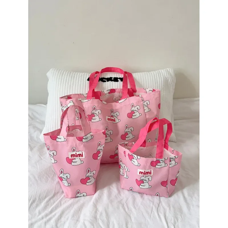 sac à main imprimé tendance de style coréen, grande capacité, léger, pratique pour le voyage, sac de rangement unisexe décontracté pour les voyages