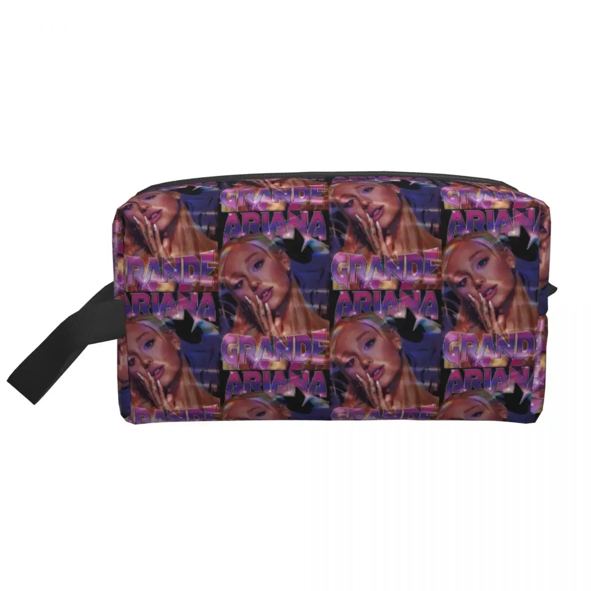 trousse de maquillage ariana grande, organiseur de cosmétiques, trousse de toilette, trousse de beauté pour femmes, trousse de voyage, trousse à crayons