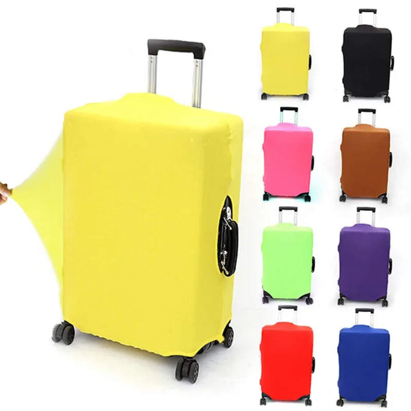Housses de protection pour bagages de voyage, housse de protection pour valise, housses anti-poussière extensibles pour fournitures de bagages, accessoires, nouveau 2025