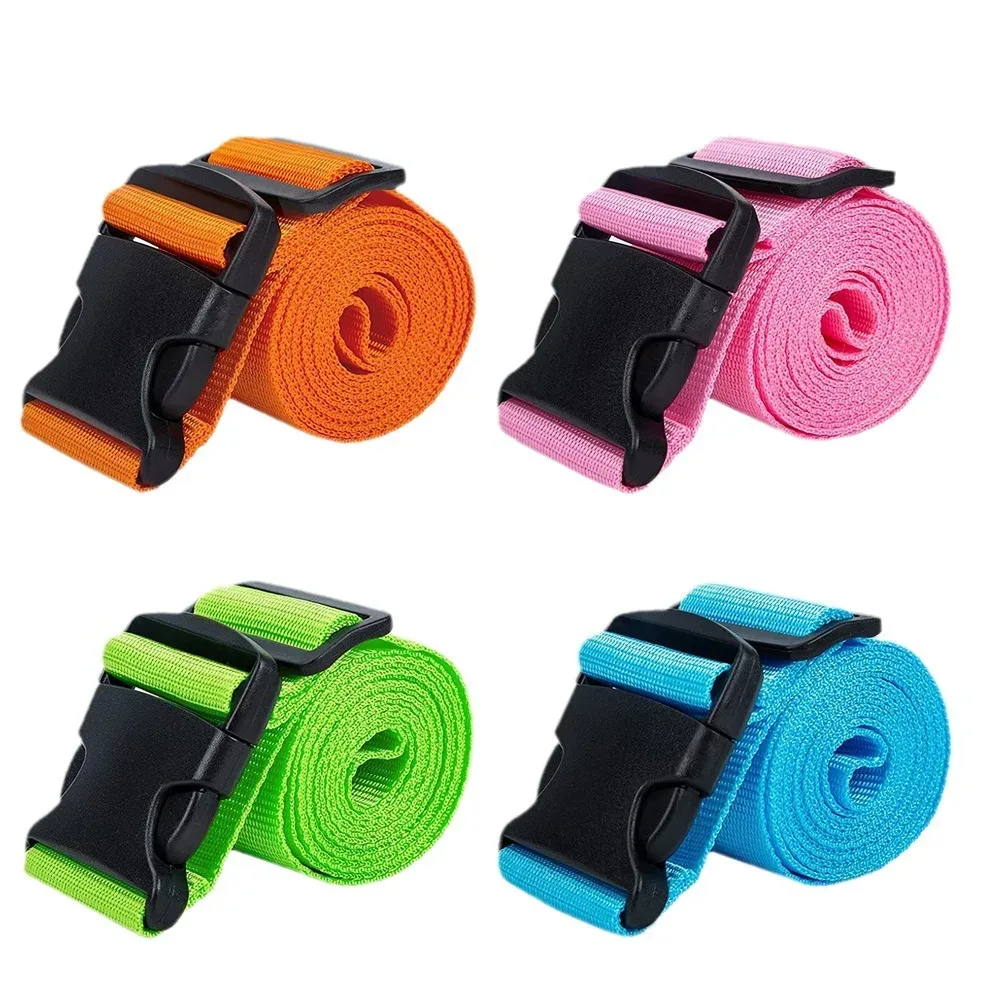 ceinture bagage polyester boucle fermeture rapide couleur noire rose bleu vert gris accessoire voyage