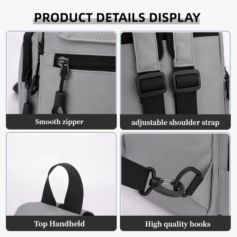 sac de poitrine multifonctionnel tendance, sac de poitrine pour le cyclisme, mini sac à dos pour homme, adapté au transport quotidien, aux sports de plein air et aux voyages