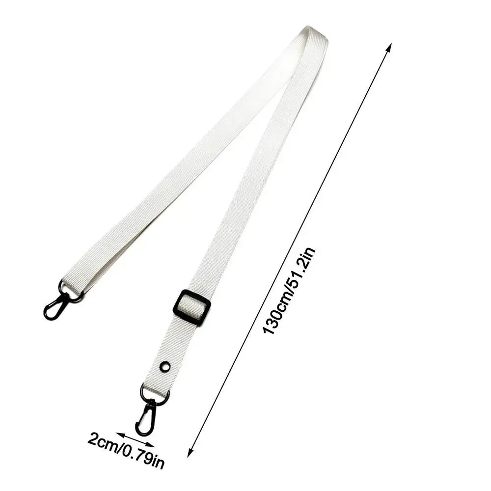 sangle d'épaule en nylon réglable, cordon de remplacement pour sac à bandoulière, corde de suspension pour étui de téléphone couleur unie, accessoires de sac