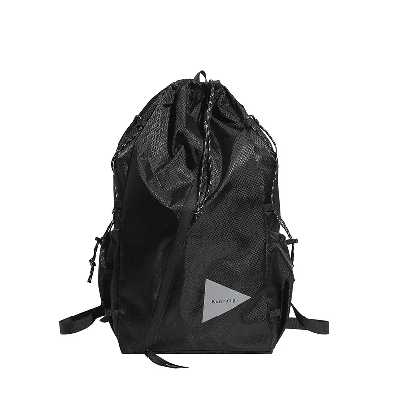 sac à dos de sport décontracté en tissu oxford pour hommes et femmes, respirant, extensible, anti-échappement, capacité pour ordinateur portable 15 pouces