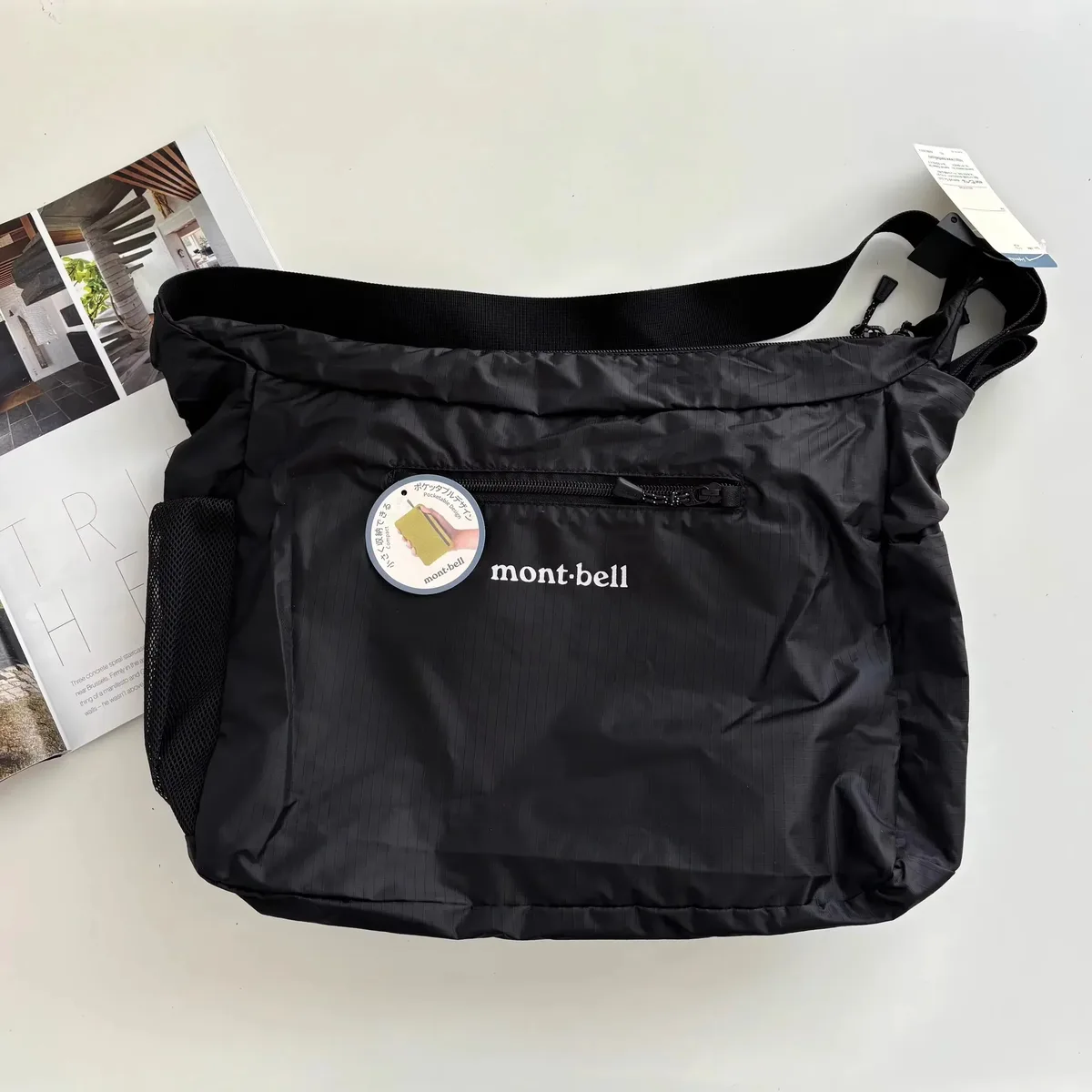 sac bandoulière de loisirs d'extérieur, marques japonaises célèbres, léger, imperméable, portable, grande capacité, sac à bandoulière polyvalent et tendance