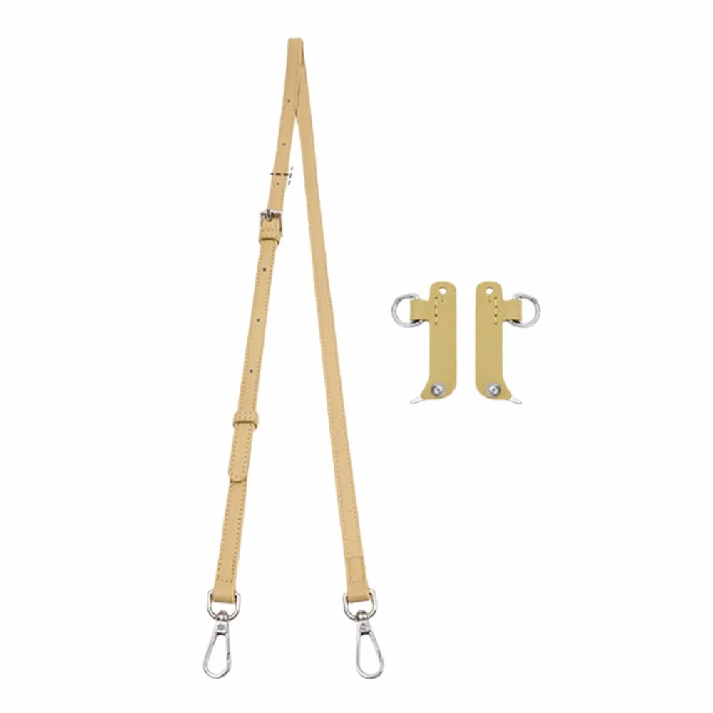sangle de remplacement en cuir, taille mini, couleur moka, sangle de sac à bandoulière, 1 ensemble, conception de transformation, sangle d'épaule, usage quotidien