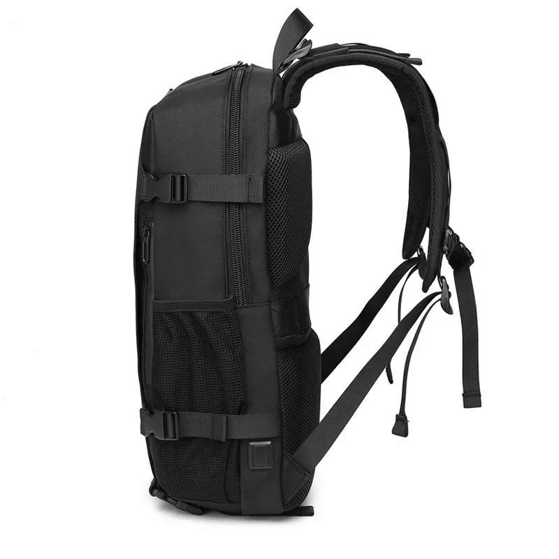 ozuko hommes sac à dos grande capacité 16 pouces sacs à dos d'ordinateur portable usb charge adolescent cartable mâle sac de voyage étanche mochilas