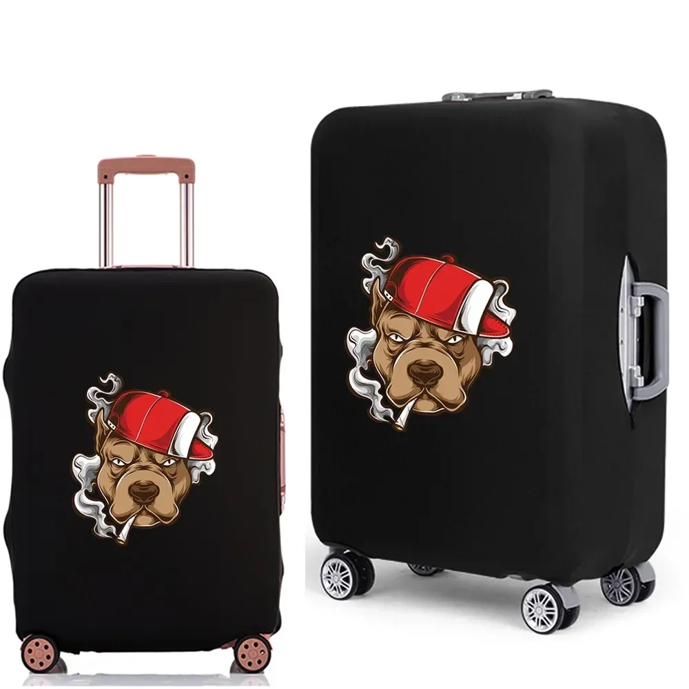 juste de protection élastique pour bagages de voyage, étui épais, housse anti-poussière, nouveau motif de chien, appliquer 18-28, 2022