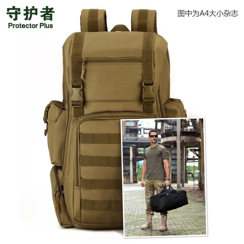 2025 new guardian 40l secret technique sac à dos multifonctionnel de voyage en plein air avec compartiment à chaussures et compartiment pour ordinateur portable