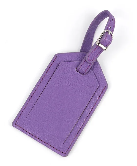 étiquette de bagage étanche chancelier créative, étiquette suspendue en cuir, carte d'embarquement touristique, à la mode