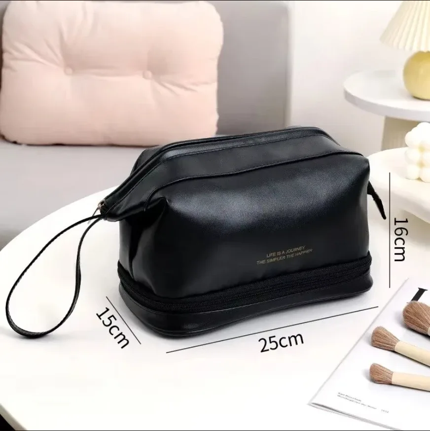 sac de rangement de cosmétiques, grande capacité, portable, ins, haut de gamme, célèbre sur internet, nouveaux cosmétiques de voyage, sac de rangement de produits de toilette
