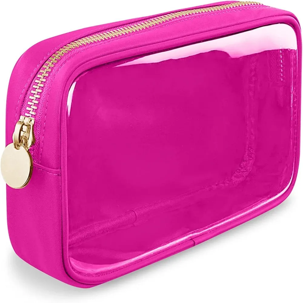 nouveau sac cosmétique en pvc grande capacité sac de maquillage transparent coque de rangement trousse de toilette femmes