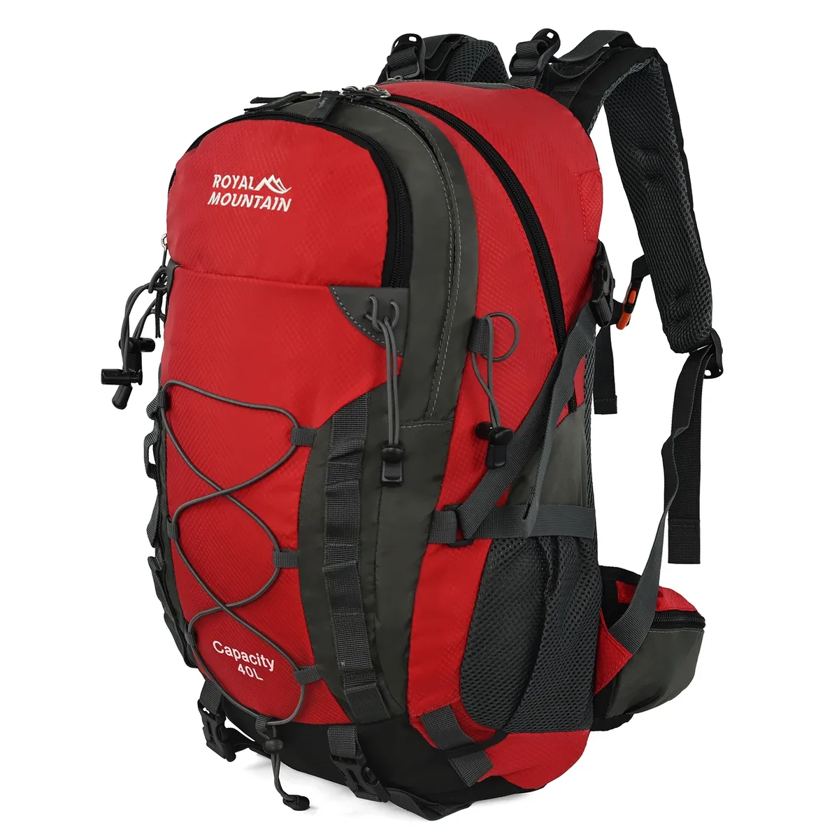 sac à dos de randonnée et d'extérieur de 30l avec housse de protection contre la pluie, tissu résistant à l'eau, multi-compartiments, adapté à tous les genres et à tous les environnements.