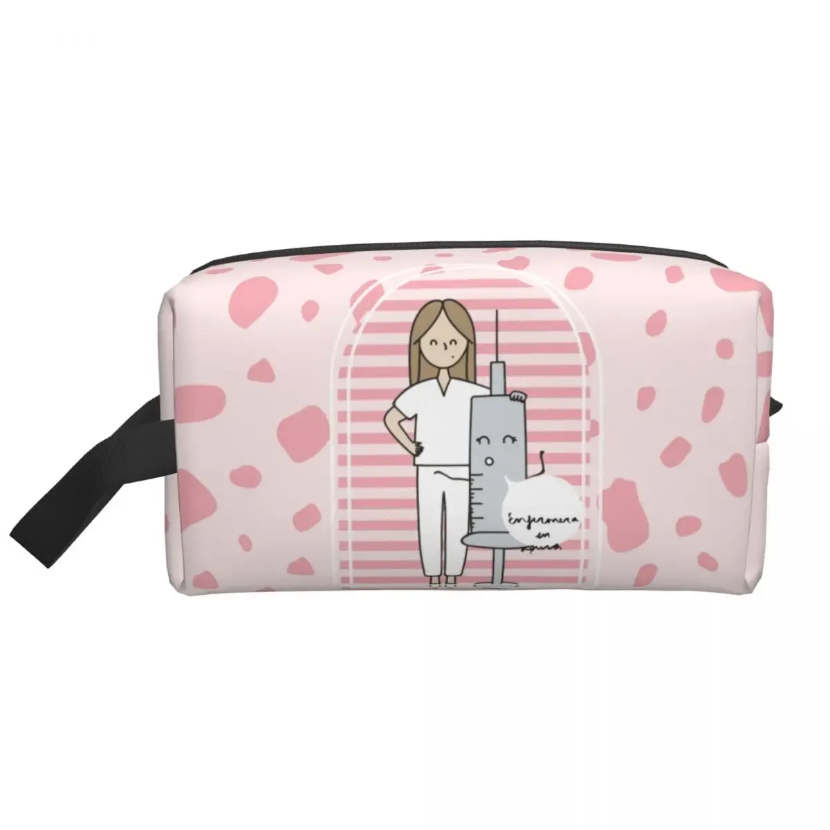 grands sacs à cosmétiques pour médecin et infirmière, trousse de maquillage, accessoires pour femmes, pochette de maquillage pour bourse résistante à l'eau