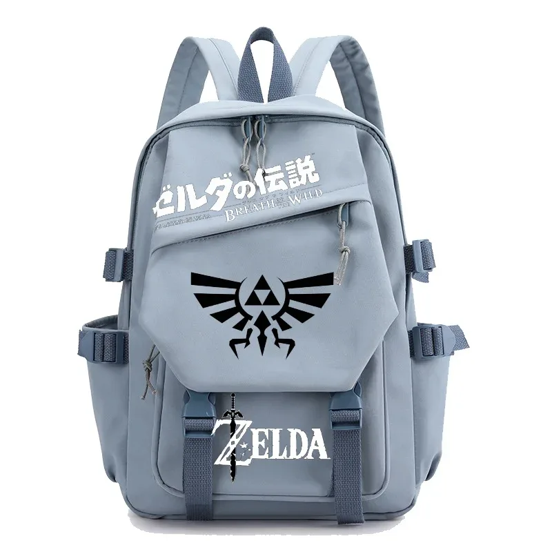 sac à dos étudiant the legend of zelda, sac à bandoulière décontracté pour l'extérieur, sac à dos tendance personnalisé grande capacité mochilas