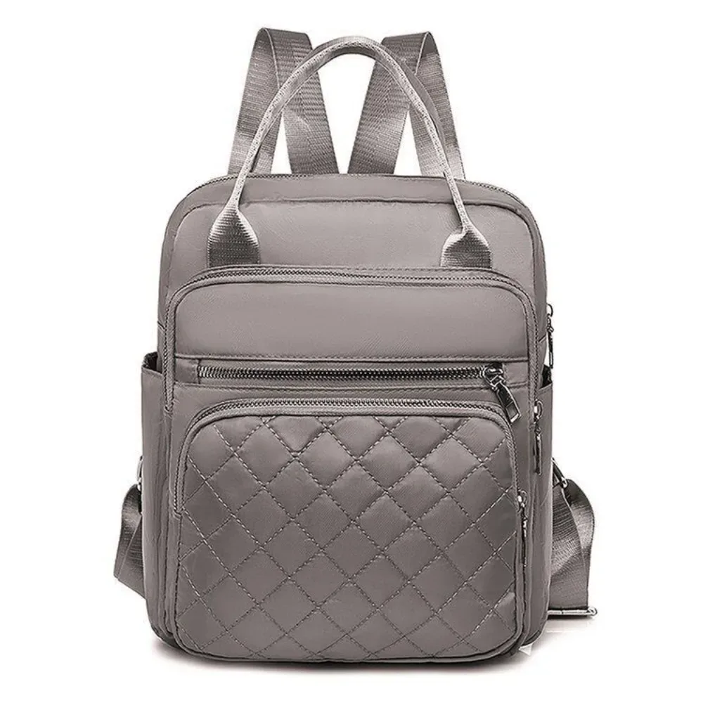 sacs à bandoulière imperméables durables, sac à dos oxford de grande capacité pour femmes, bretelles réglables, sac à dos de voyage léger