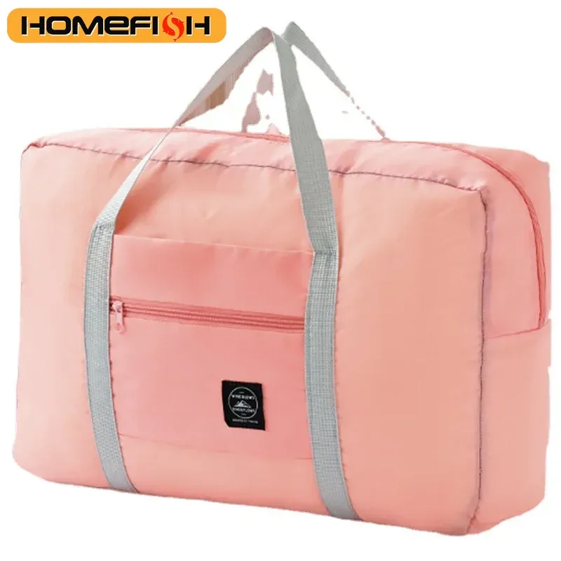 sac de voyage pliable homefish pour femmes, sac à main léger, grande capacité, sac de sport décontracté, idéal pour les courts séjours
