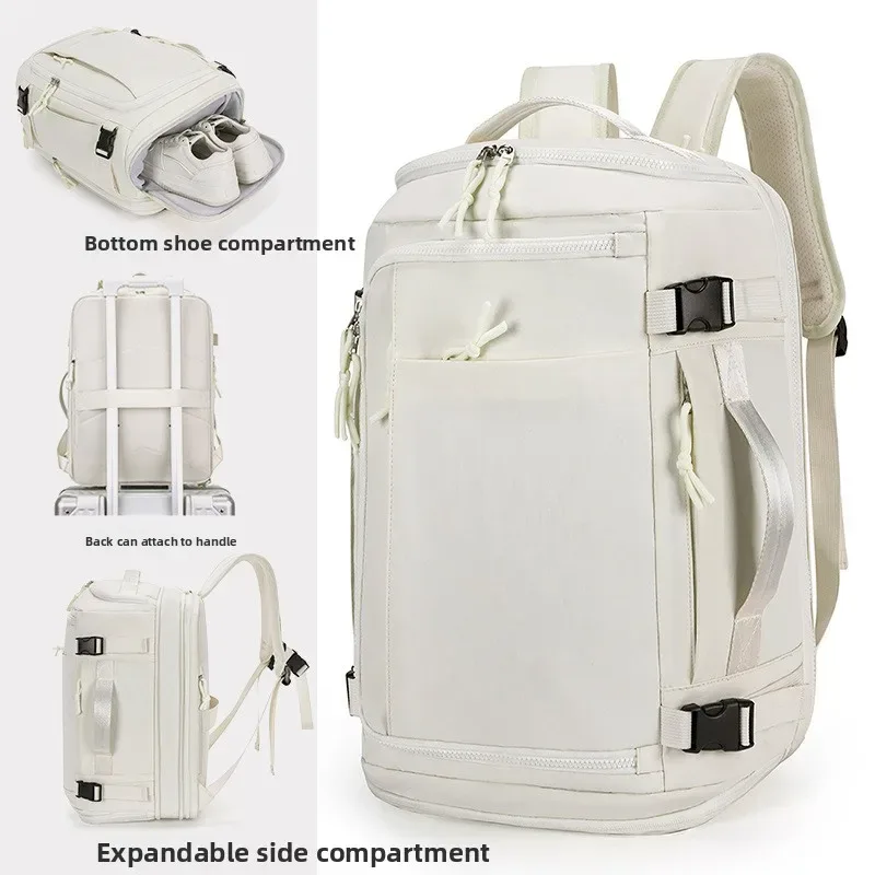 sac de sport grande capacité multifonctionnel pour ordinateur portable, imperméable et léger, sac de voyage à double bandoulière