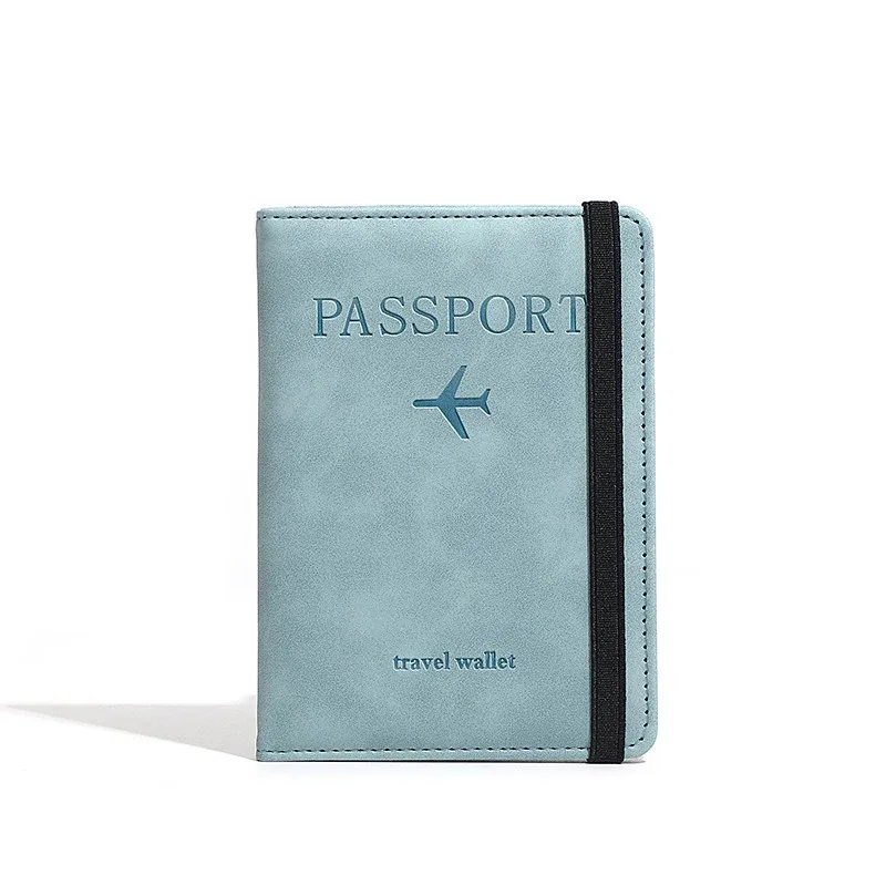 porte-passeport et visa pour hommes, accessoires de voyage, porte-cartes bloquant rfid, portefeuilles pour femmes, sacs et porte-monnaie pour passeport